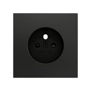 ZS70. Placca per presa francese senza viti 70x70 mm - Antrac