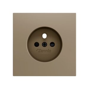 ZS70. Placca per presa francese senza viti 70x70 mm - Champa