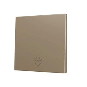 ZS70. Tasto singolo per pulsante Soft KNX 70x70 mm. Comando
