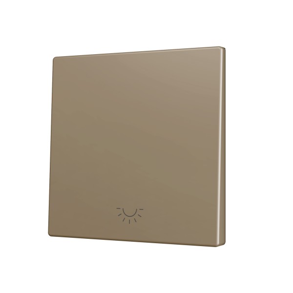 ZS70. Tasto singolo per pulsante Soft KNX 70x70 mm. Comando