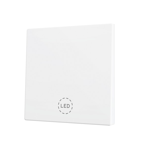 ZS70. Tasto singolo per pulsante Soft KNX 70x70 mm. Comando