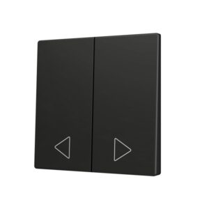 ZS70. Tasto doppio per pulsante Soft KNX 70x70 mm. Comando g