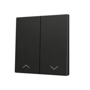 ZS70. Tasto doppio per pulsante Soft KNX 70x70 mm. Comando g