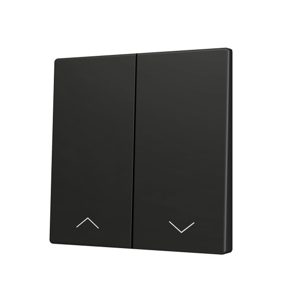 ZS70. Tasto doppio per pulsante Soft KNX 70x70 mm. Comando g