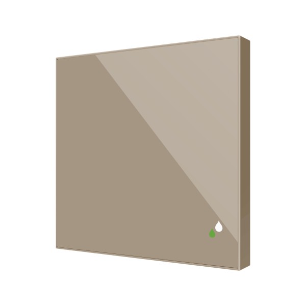 Flat Sensato v2. Sensore KNX di temperatura e umidità da inc
