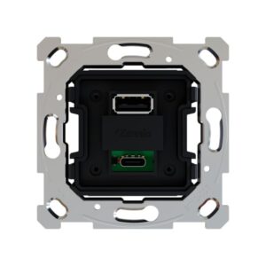 ZS55/ZS70. Inserto caricatore USB doppio tipo C+A - 5 V / 3-