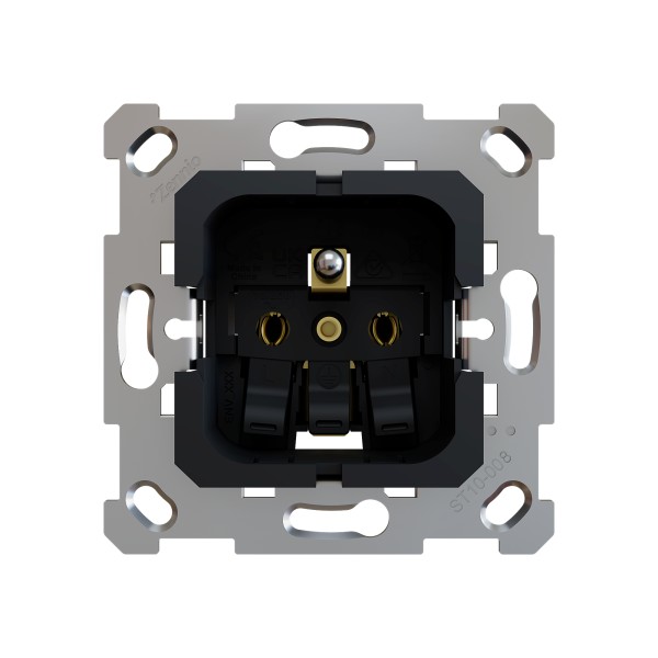 ZS55/ZS70. Inserto presa francese 16 A / 250 V~ morsetti sen