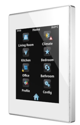Z41 Pro. Color capacitive touch panel with IP connection. PC