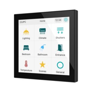 CX40. Touch screen capacitivo KNX 4 - Antracite