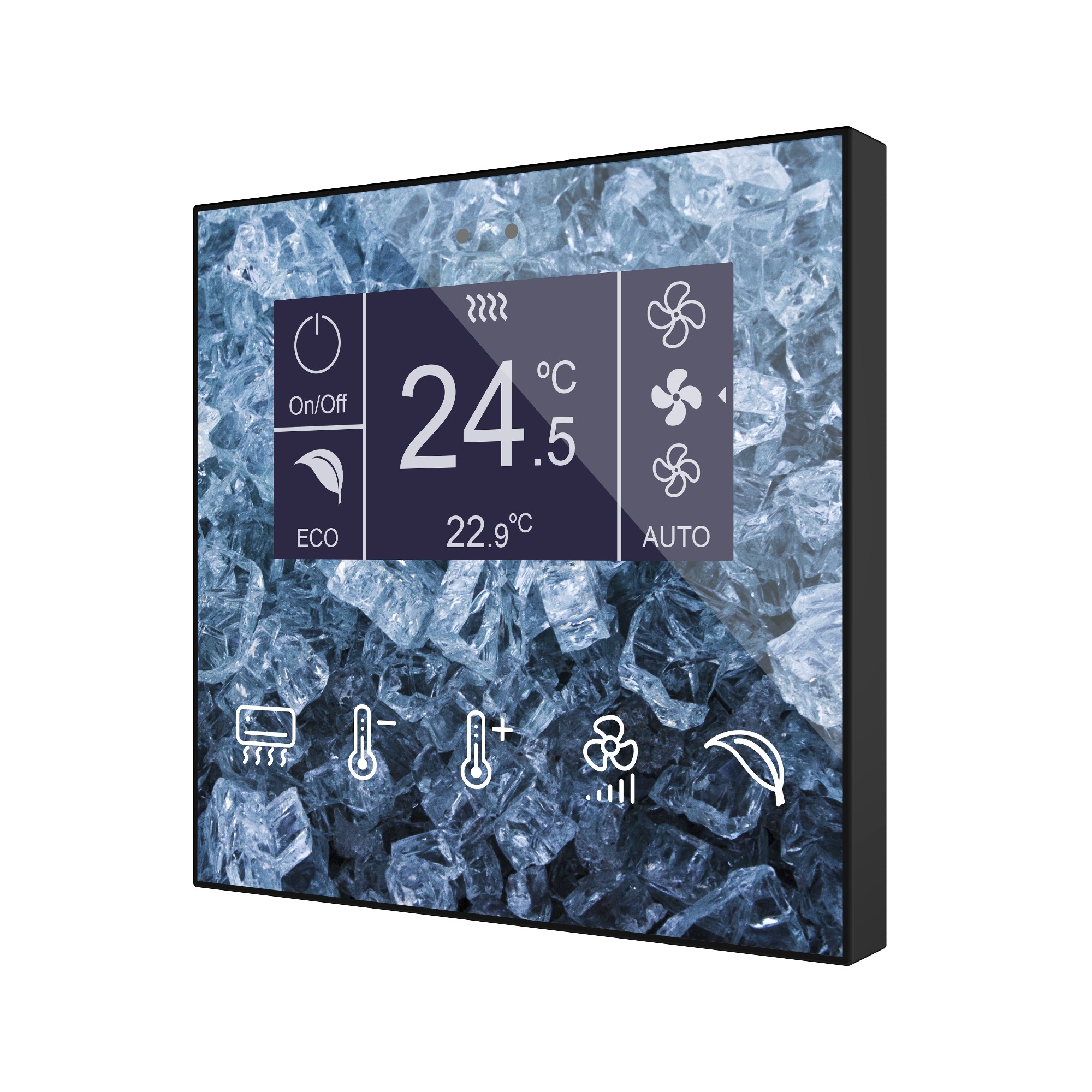 Flat Display v2. Interruttore capacitivo con display e senso