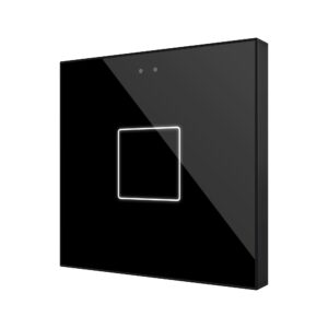 Flat RGB 1. Pulsante capacitivo in vetro - 1 pulsante - Antr