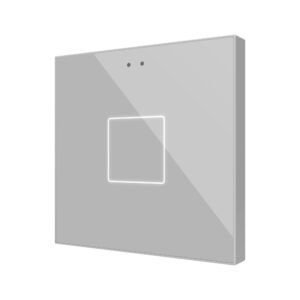 Flat RGB 1. Pulsante capacitivo in vetro - 1 pulsante - Arge