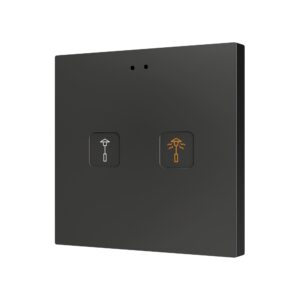 Tecla RGB 2. Pulsante capacitivo in PC-ABS - 2 pulsanti - Pe