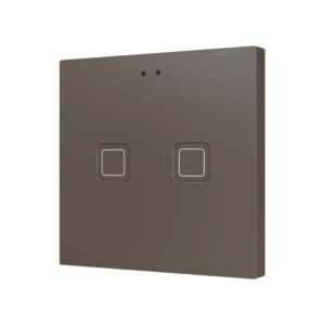 Tecla RGB 2. Pulsante capacitivo in PC-ABS - 2 pulsanti - Mo