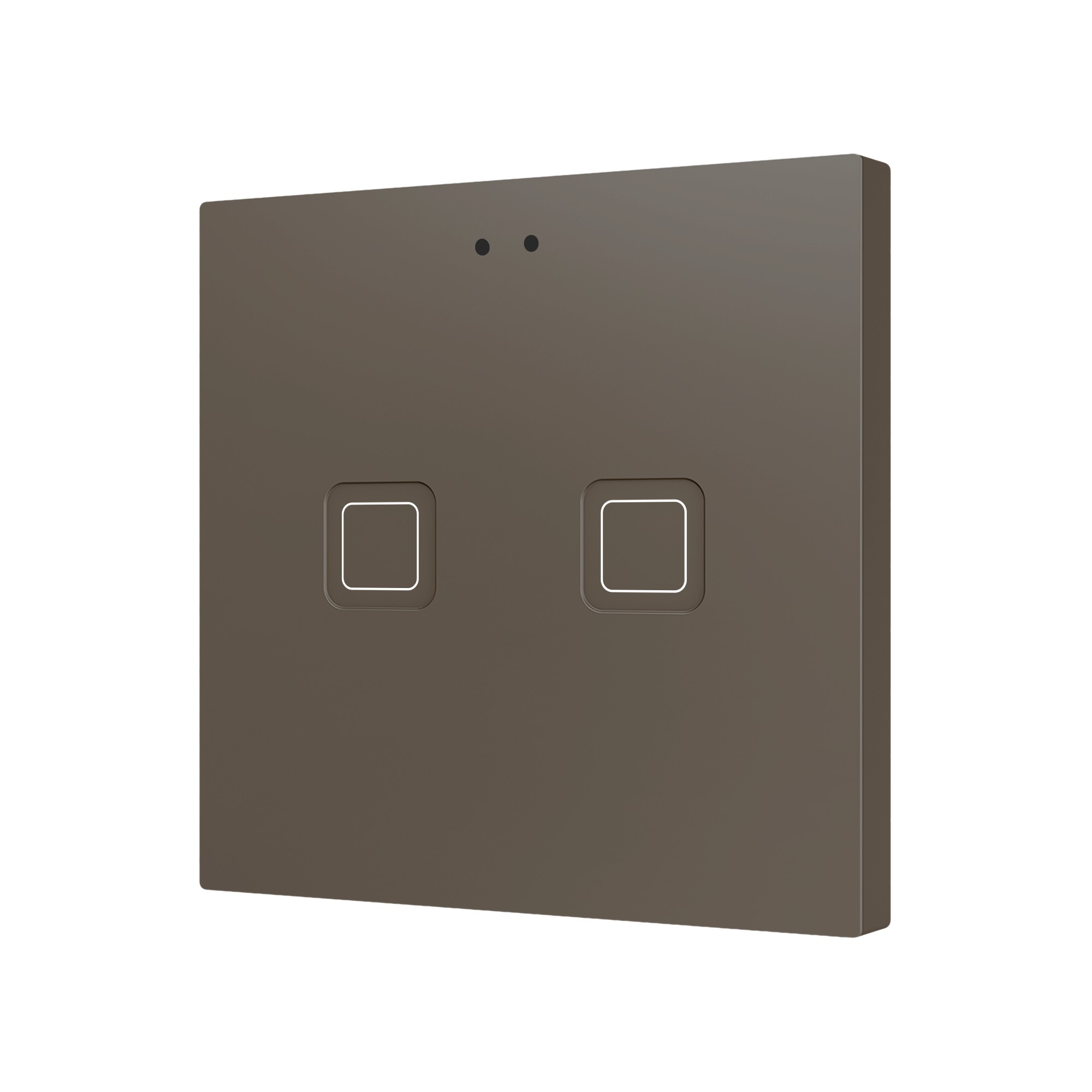 Tecla RGB 2. Pulsante capacitivo in PC-ABS - 2 pulsanti - Mo