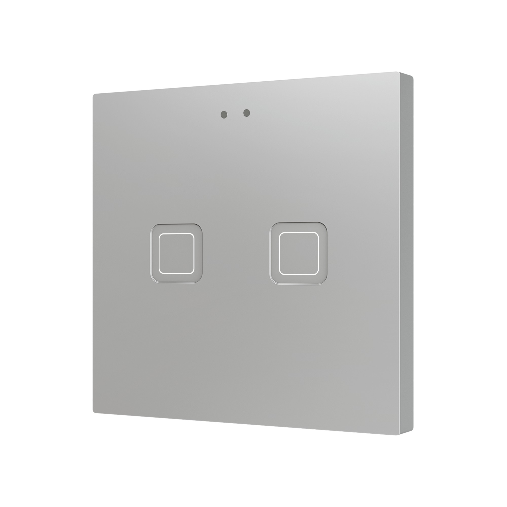 Tecla RGB 2. Pulsante capacitivo in PC-ABS - 2 pulsanti - Ar