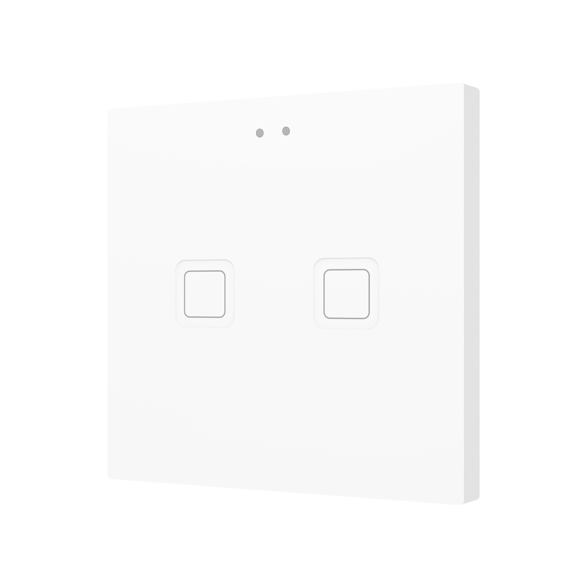 Tecla RGB 2. Pulsante capacitivo in PC-ABS - 2 pulsanti - Bi