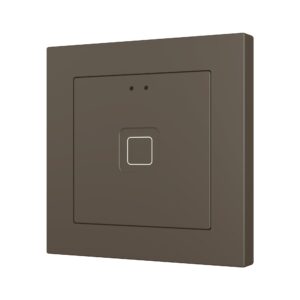 Tecla RGB 55 X1. Pulsante capacitivo in PC-ABS 55x55 - 1 pul
