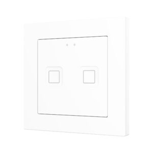Tecla RGB 55 X2. Pulsante capacitivo in PC-ABS 55x55 - 2 pul