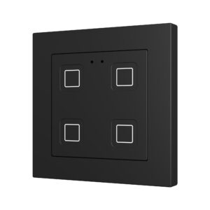 Tecla RGB 55 X4. Pulsante capacitivo in PC-ABS 55x55 - 4 pul