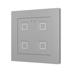 Tecla RGB 55 X4. Pulsante capacitivo in PC-ABS 55x55 - 4 pul