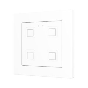 Tecla RGB 55 X4. Pulsante capacitivo in PC-ABS 55x55 - 4 pul