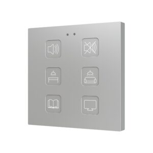 Tecla RGB 6. Pulsante capacitivo in PC-ABS - 6 pulsanti - Pe