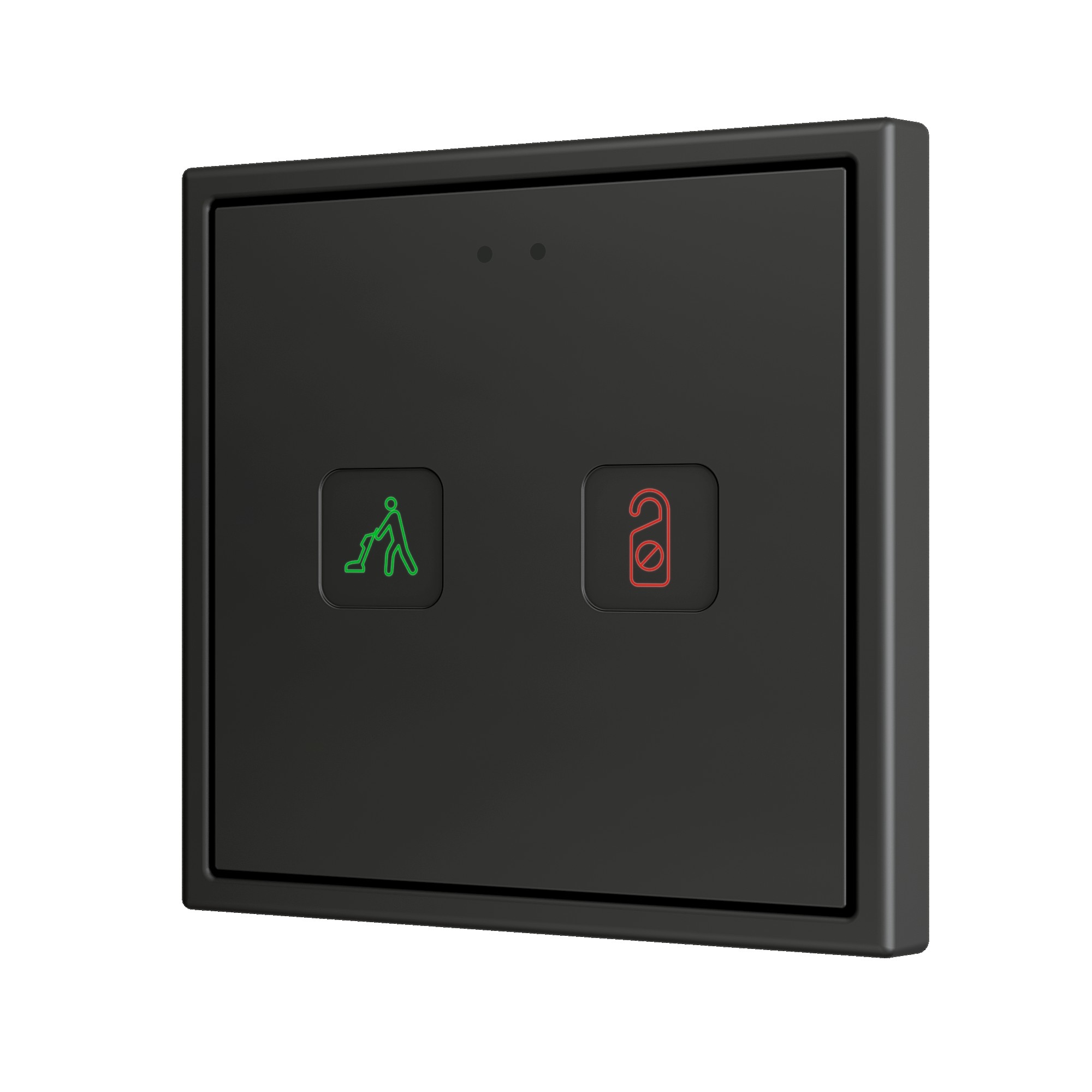 Tecla RGB 70 X2. Pulsante capacitivo in PC-ABS 70x70 - 2 pul