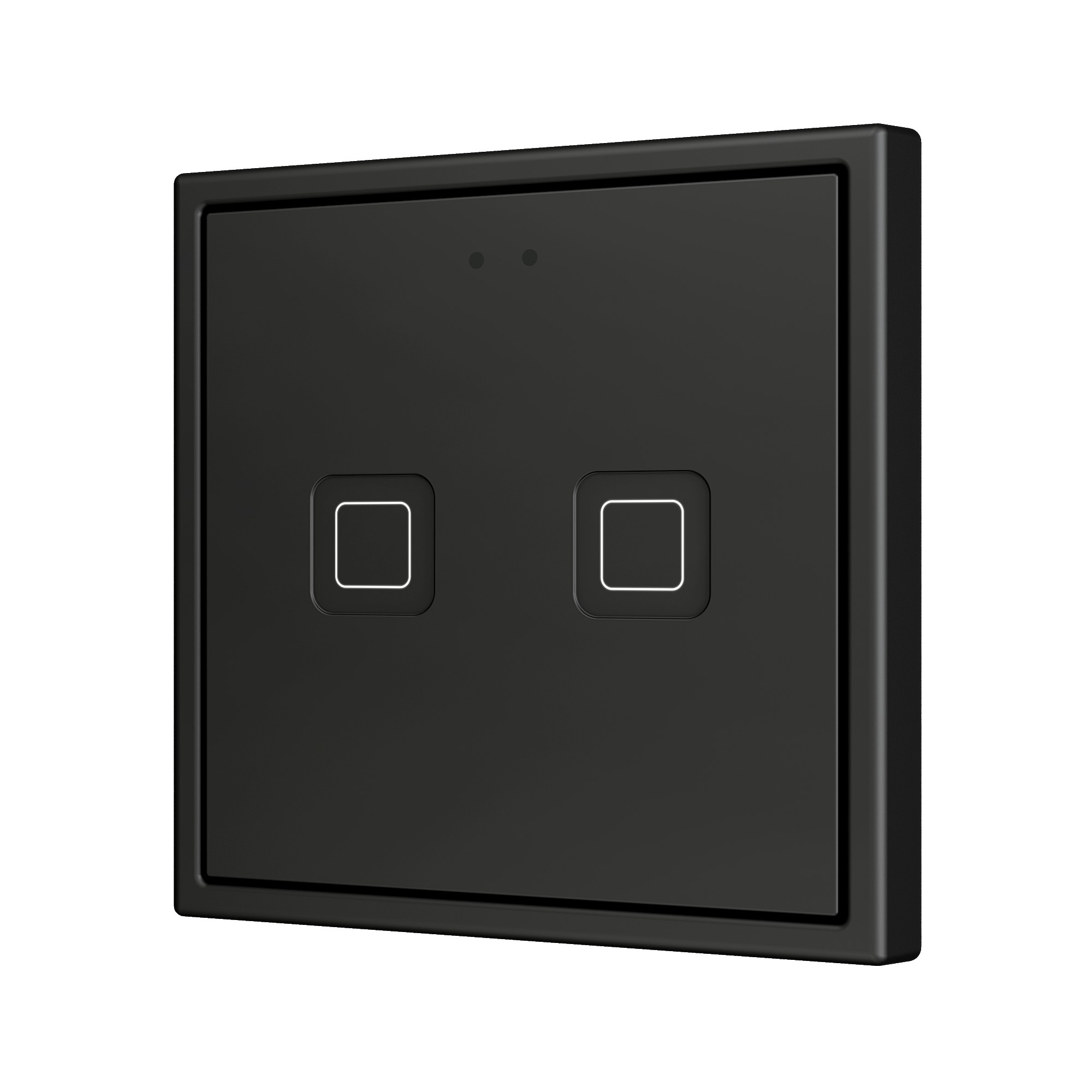 Tecla RGB 70 X2. Pulsante capacitivo in PC-ABS 70x70 - 2 pul