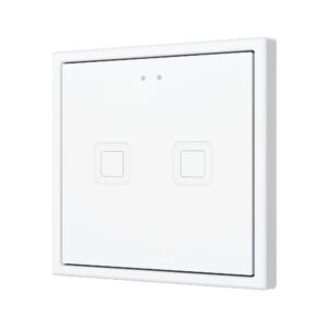 Tecla RGB 70 X2. Pulsante capacitivo in PC-ABS 70x70 - 2 pul
