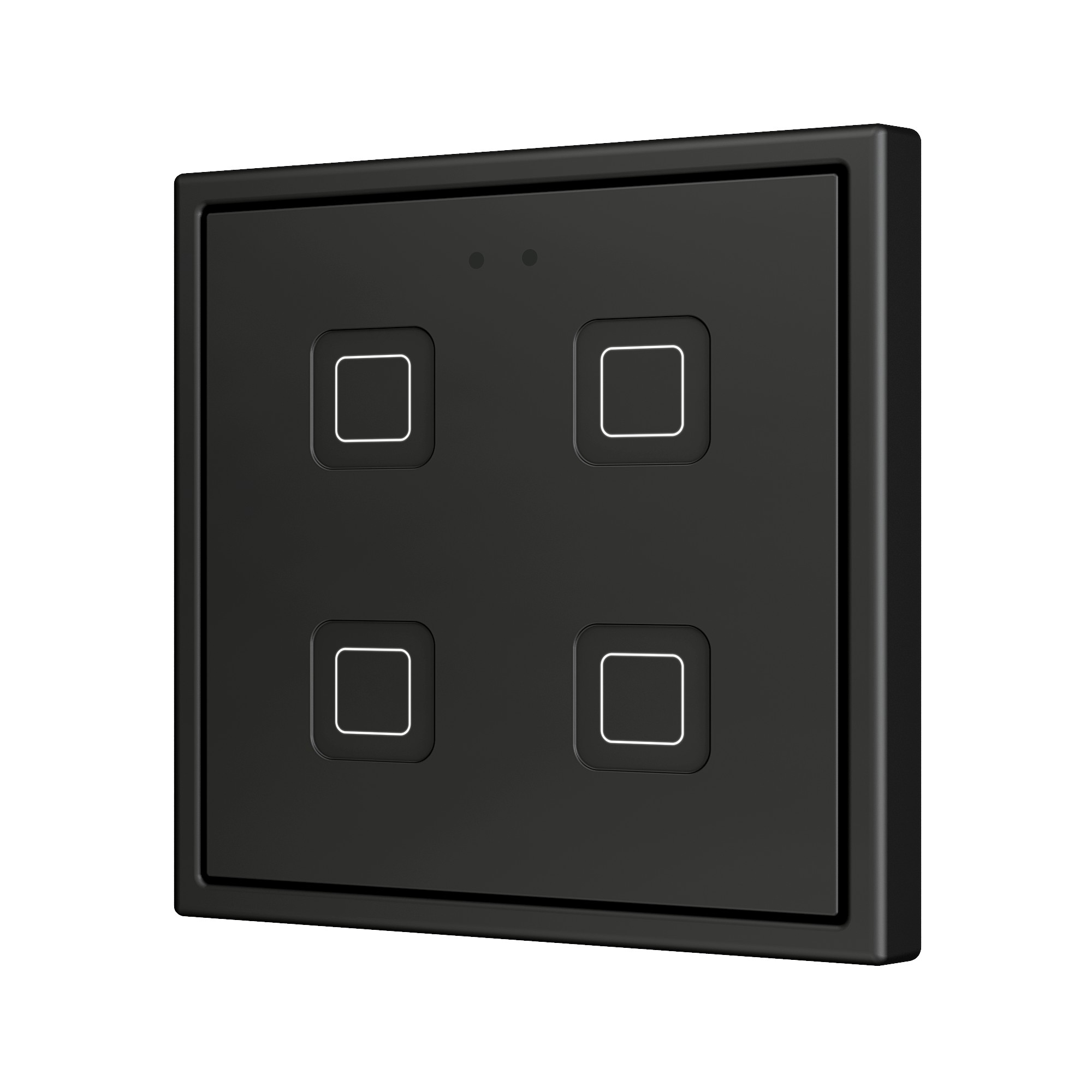 Tecla RGB 70 X4. Pulsante capacitivo in PC-ABS 70x70 - 4 pul
