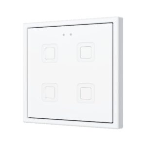 Tecla RGB 70 X4. Pulsante capacitivo in PC-ABS 70x70 - 4 pul