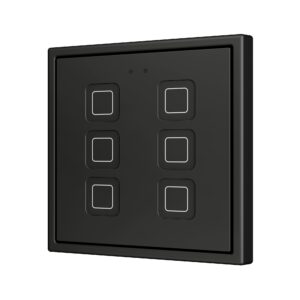 Tecla RGB 70 X6. Pulsante capacitivo in PC-ABS 70x70 - 6 pul