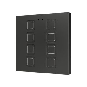Tecla RGB 8. Pulsante capacitivo in PC-ABS - 8 pulsanti - An