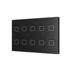 Tecla RGB XL 10. Pulsante capacitivo in PC-ABS - 10 pulsanti