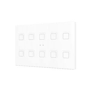 Tecla RGB XL 10. Pulsante capacitivo in PC-ABS - 10 pulsanti