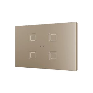 Tecla RGB XL 4. Pulsante capacitivo in PC-ABS - 4 pulsanti -