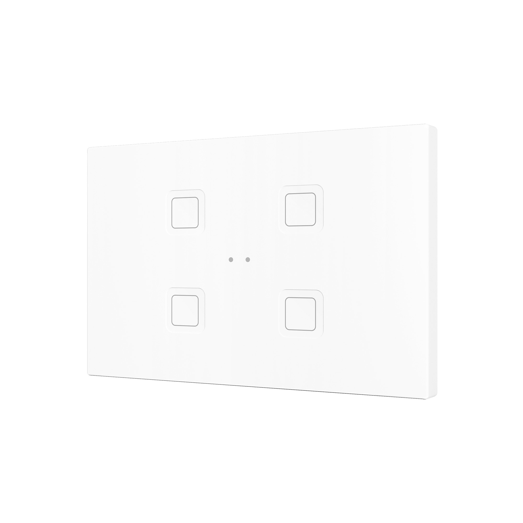 Tecla RGB XL 4. Pulsante capacitivo in PC-ABS - 4 pulsanti -