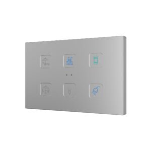 Tecla RGB XL 6. Pulsante capacitivo in PC-ABS - 6 pulsanti -