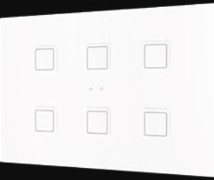 Tecla XL X8. PC-ABS Capacitive push button - 8 buttons - Whi