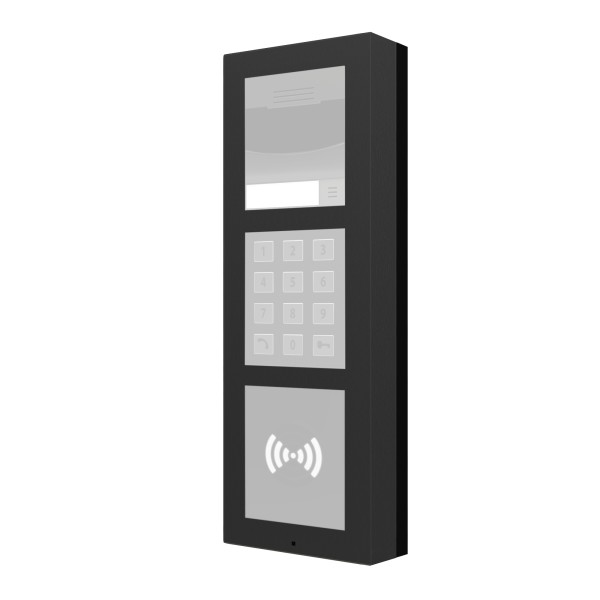 GetFace IP - Installazione da superficie - Telaio - 3 moduli